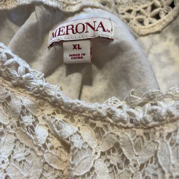 Merona Lace Ivory Never Worn - Picture 5 of 5